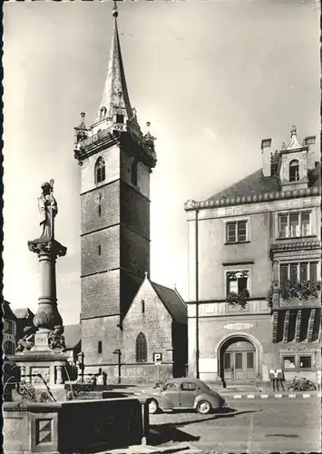 Obernai Bas Rhin Obernai Bas-Rhin Place Marche Fontaine Ste. Odile x / Obernai /Arrond. de Selestat-Erstein