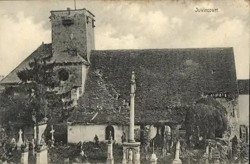 Juvincourt-et-Damary Kirche Zerstoerung * / Juvincourt-et-Damary /Arrond. de Laon