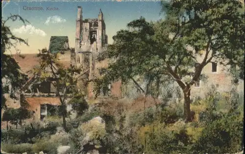 Craonne Aisne Kirche * / Craonne /Arrond. de Laon