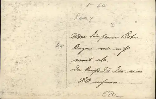 Remy Oise Remy [handschriftlich]  * / Remy /Arrond. de Compiegne