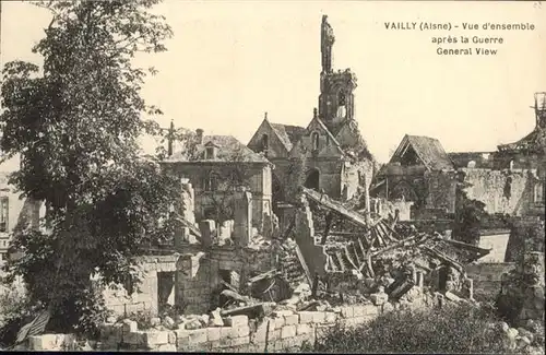 Vailly-sur-Aisne Vailly Aisne Zerstoerung * / Vailly-sur-Aisne /Arrond. de Soissons