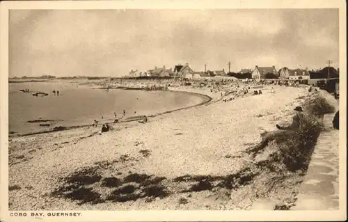 Guernsey Channel Islands Cobo Bay * / Guernsey /