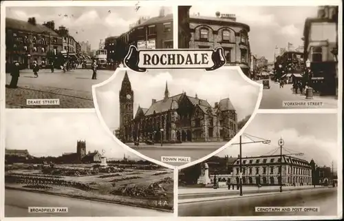 Rochdale Manchester Rochdale Drake Street Yorkshire Street Broadfield Park Town Hall x / Rochdale /Greater Manchester North