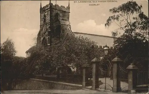Chorley Lancashire St. Lawrence old Parish Church * / Chorley /Lancashire CC