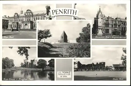 Penrith Carleton Penrith Town Hall River Eamont Castle Park x / Eden /East Cumbria