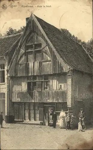 Yper Rijselstraat Huis in hout x