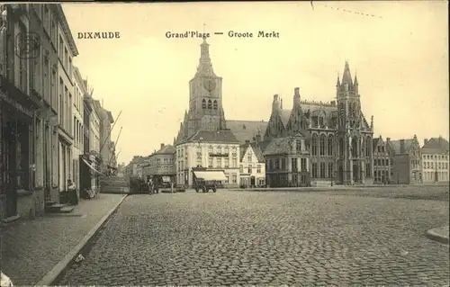 Dixmude Grand Place Groote Merkt *