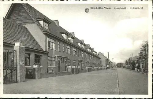 Sint-Gillis-Waas Blokstraat Rijkswacht *