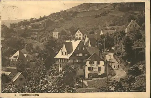 Hohrodberg Haut Rhin Alsace  / Hohrod /Arrond. de Colmar