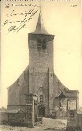 Lombartzyde Village Eglise x