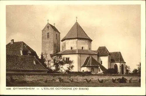 Ottmarsheim Haut-Rhin Ottmarsheim Eglise Octogone * / Ottmarsheim /Arrond. de Mulhouse