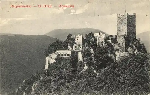 Ribeauville Haut Rhin Elsass Ribeauville Elsass Rappoltsweiler St. Ulrich * / Ribeauville /Arrond. de Ribeauville