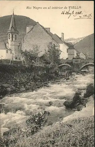 Viella Hautes-Pyrenees Rio Negro Bruecke * / Viella /Arrond. d Argeles-Gazost