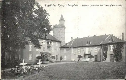 Cirey-sur-Vezouze Schloss Chatillon x / Cirey-sur-Vezouze /Arrond. de Luneville