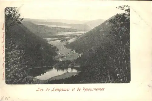 Xonrupt-Longemer Lac Longemer Retournemer * / Xonrupt-Longemer /Arrond. de Saint-Die