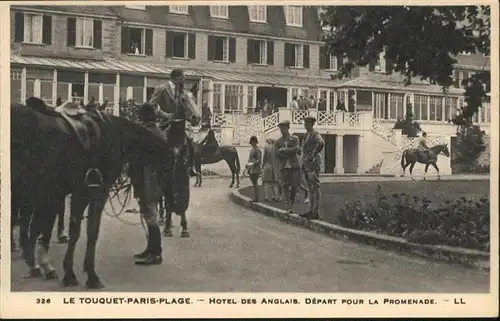 Le Touquet Hotel des Anglais Pferd *