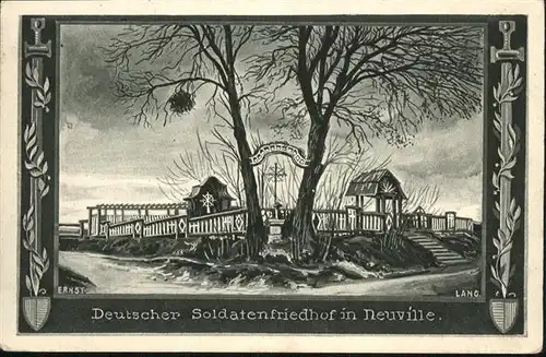 Neuville-Saint-Vaast Deutscher Soldatenfriedhof Feldpost / Neuville-Saint-Vaast /Arrond. d Arras
