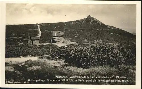 Reiftraegerbaude Riesengebirge Quarkstein