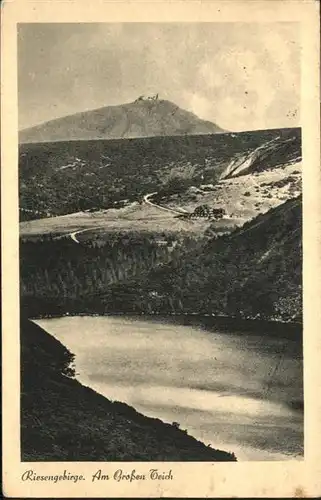 Hampelbaude Grosser Teich Riesengebirge