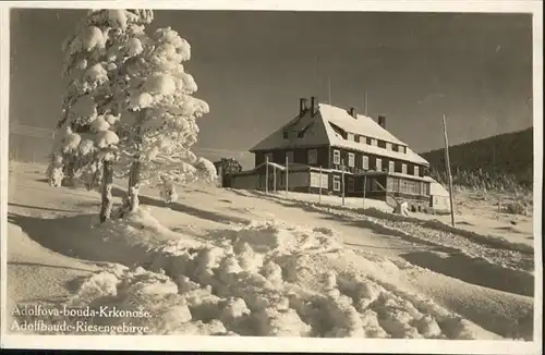 Adolfbaude Riesengebirge Winter