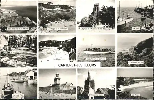 Carteret Manche Port Eglise  / Barneville-Carteret /Arrond. de Cherbourg