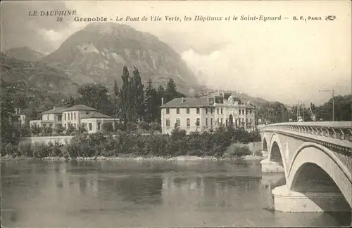 Le Dauphin Pont Verte Saint Eynard Bruecke /  /