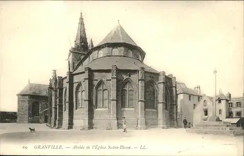 Granville Manche Abside de l'Eglise Notre-Dame / Granville /Arrond. d Avranches