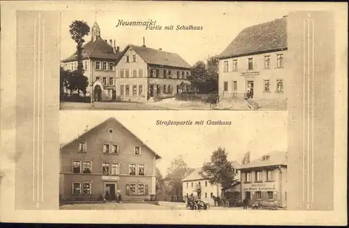 Neuenmarkt Schulhaus Gasthaus / Neuenmarkt /Kulmbach LKR