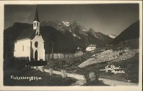 Finkenberg Tirol Kirche  / Finkenberg /Tiroler Unterland