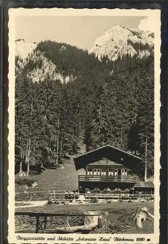 Schwangau Schweizer Haus Bleckenau / Schwangau /Ostallgaeu LKR