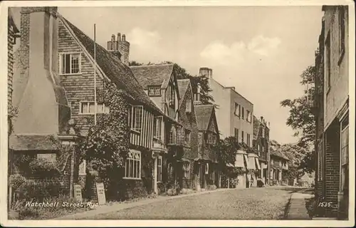 Rye East Sussex Watchbell Street / East Sussex /Rother