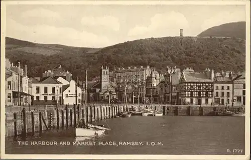 Ramsey Isle of Man Harbour Market Place / ramsey /