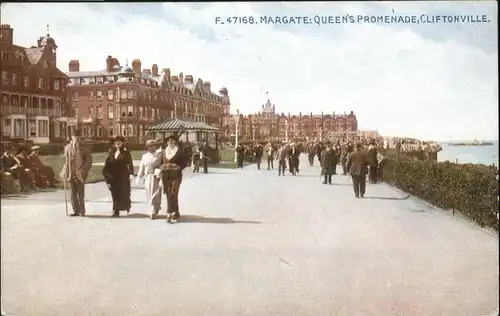 Cliftonville Margate Queens Promenade  / Margate /Kent CC