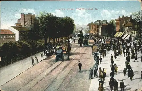 Tottenham High Road Strassenbahn  / Haringey /Inner London - East