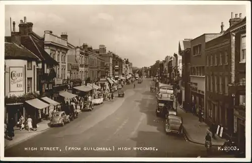 Wycombe Buckinghamshire High Street  / Wycombe /Buckinghamshire CC