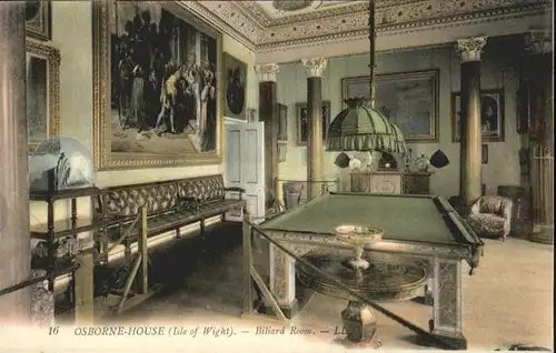 Isle of Wight UK Osborne House
Billiard Room / Isle of Wight /Isle of Wight