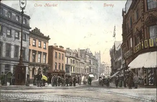 Derby Derbyshire Corn Market / Derby /Derby