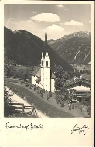 Finkenberg Tirol Zillertal Kirche  / Finkenberg /Tiroler Unterland