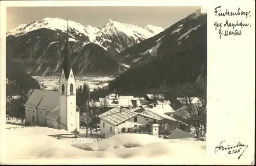 Finkenberg Tirol Kirche  / Finkenberg /Tiroler Unterland