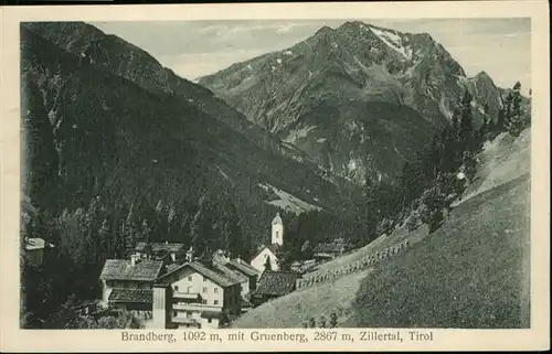 Brandberg Tirol Gruenberg  / Brandberg /Tiroler Unterland