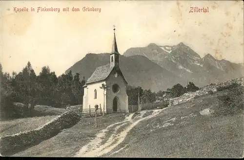 Finkenberg Tirol Kapelle Gruenberg / Finkenberg /Tiroler Unterland