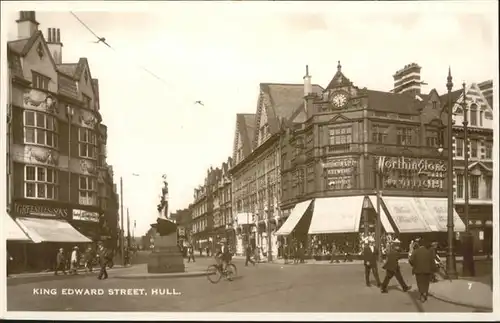 Hull UK King Edward Street / York /York