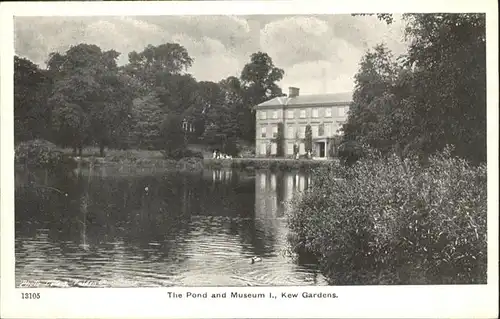 Kew London Pond
Museum, Kew Gardens / Richmond upon Thames /Outer London - West and North West