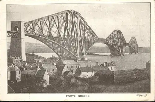 South Queensferry Forth Bridge / City of Edinburgh /Edinburgh