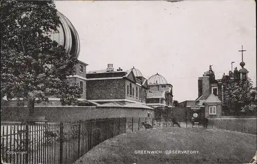 Greenwich London Observatory Ziege Pferd /  /