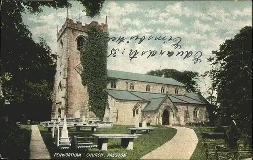 Preston Lancashire Penwortham Church / Preston /Lancashire CC