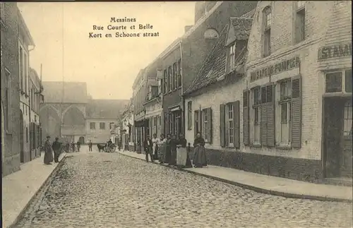 Messines Rue Courts es Belle /  /