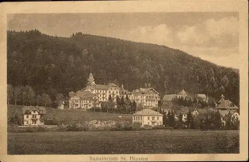 St Blasien Sanatorium / St. Blasien /Waldshut LKR