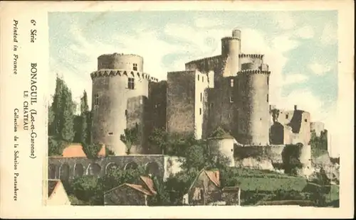 Saint-Front-sur-Lemance Chateau de Bonaguil / Saint-Front-sur-Lemance /Arrond. de Villeneuve-sur-Lot