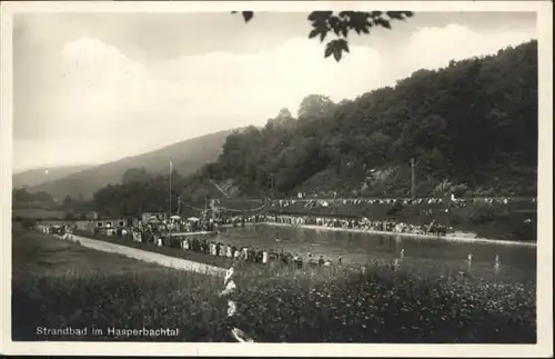 Gevelsberg Strandbad Hasperbachtal / Gevelsberg /Ennepe-Ruhr-Kreis LKR